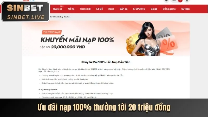 Thưởng chào mừng thành viên mới st666 nhà cái
